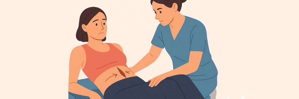 fisioterapia diastasis abdominal